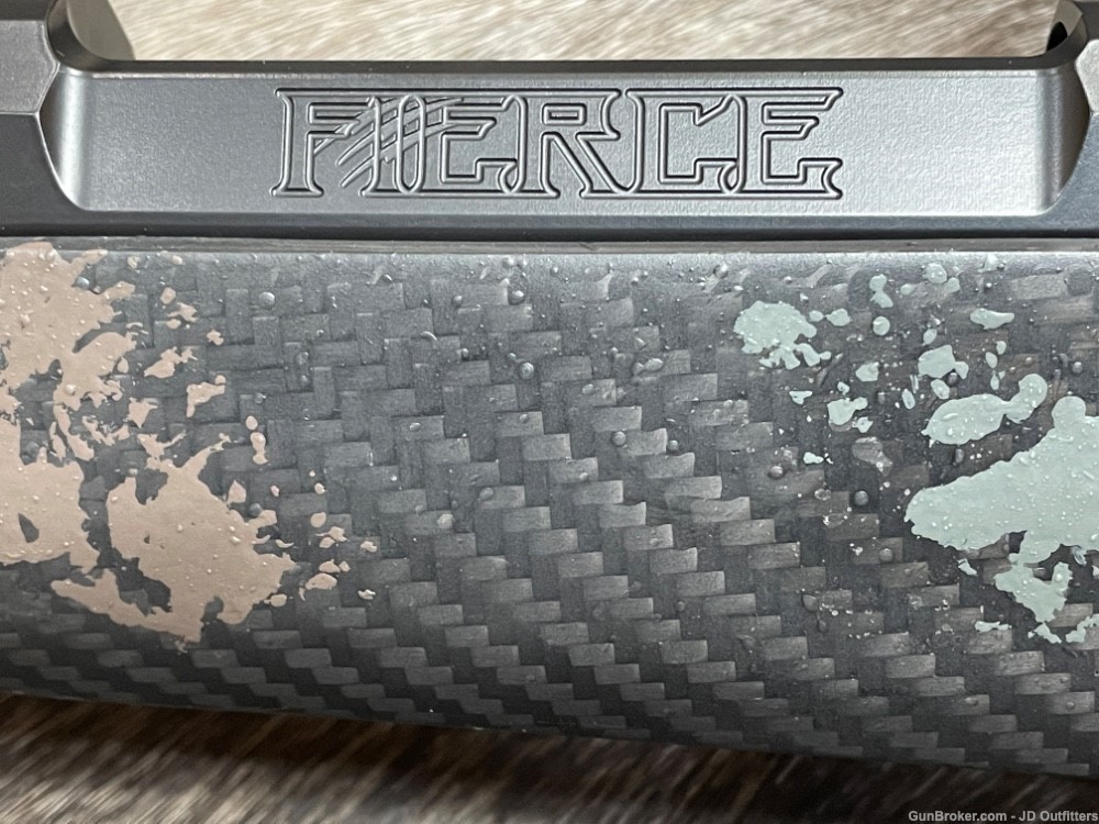 FREE SAFARI, NEW FIERCE FIREARMS CARBON RIVAL 300 WIN MAG 24" CARBON FOREST-img-13