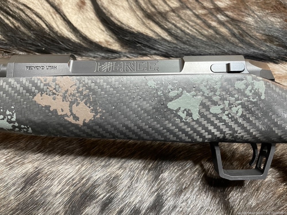 FREE SAFARI, NEW FIERCE FIREARMS CARBON RIVAL 300 WIN MAG 24" CARBON FOREST-img-9