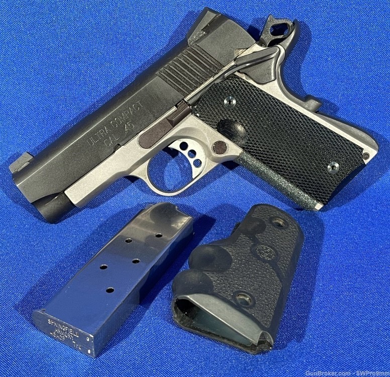 Springfield Armory 1911 Ultra Compact Two Tone 45ACP 3.5in -img-0