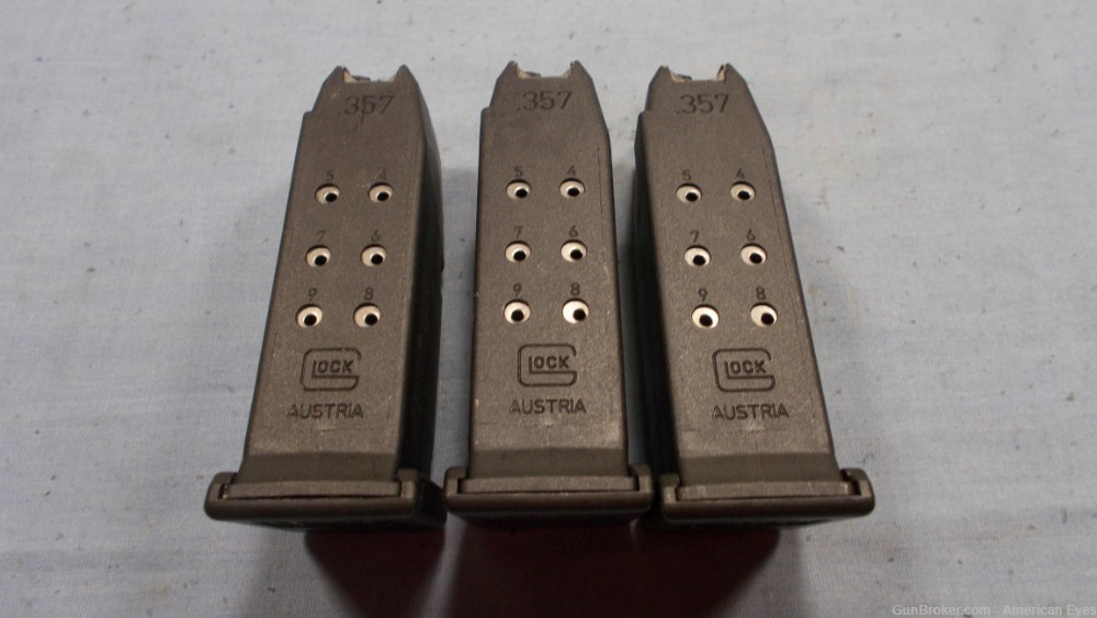 [3] Glock 33 Magazines GEN4  357sig 9rd Factory OEM-img-2