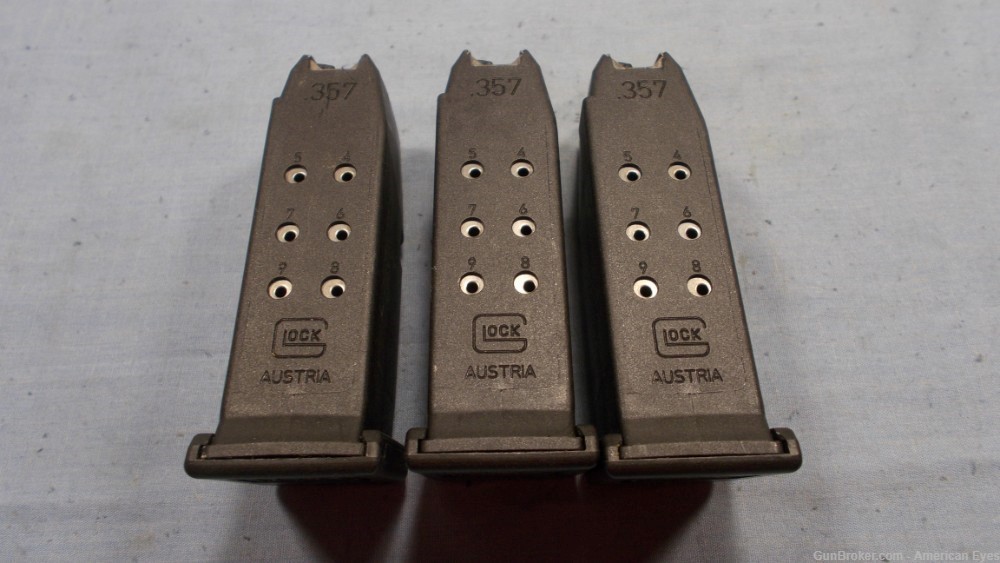 [3] Glock 33 Magazines GEN4  357sig 9rd Factory OEM-img-22