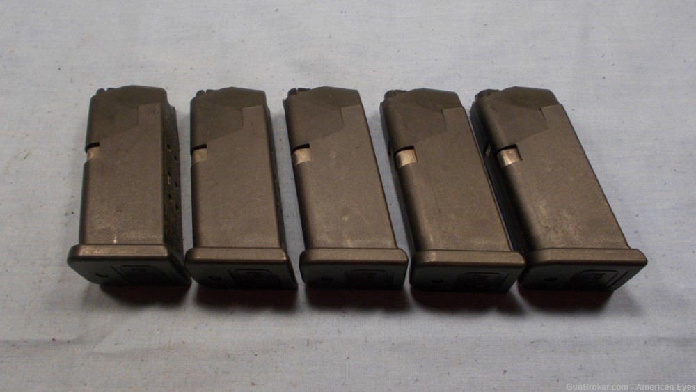 [5] Glock 27 Magazines 9rd 40sw Gen4 OEM Factory. -img-5