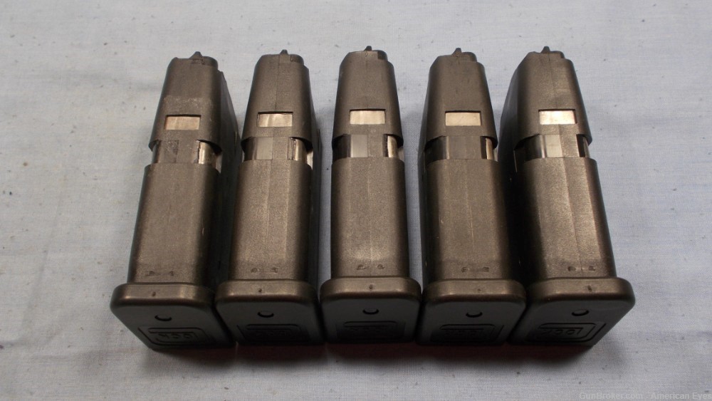 [5] Glock 27 Magazines 9rd 40sw Gen4 OEM Factory. -img-27
