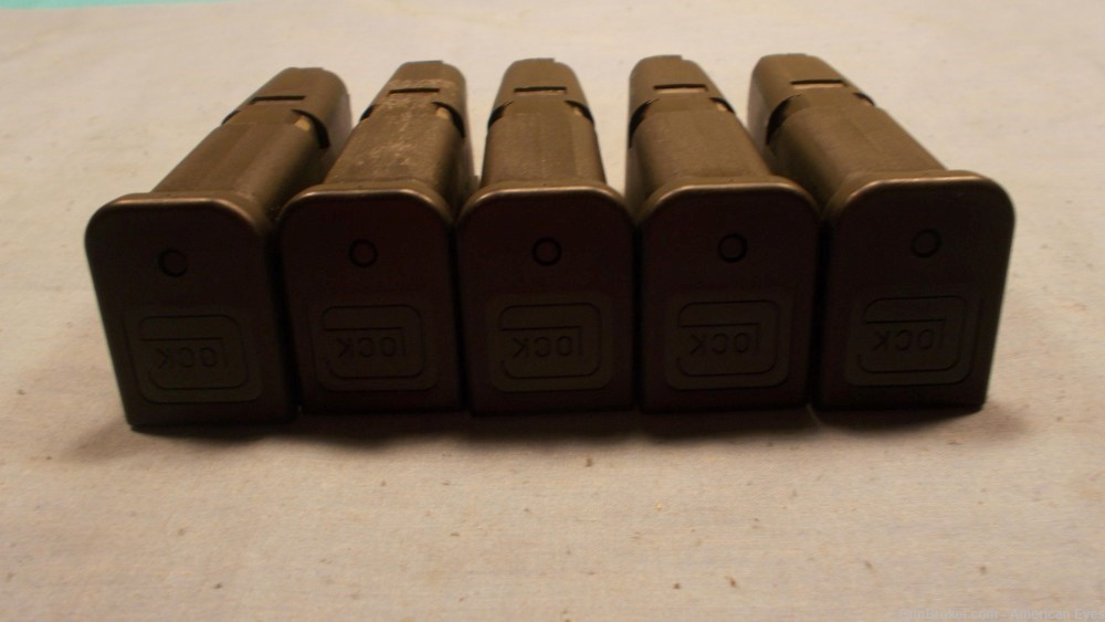 [5] Glock 27 Magazines 9rd 40sw Gen4 OEM Factory. -img-26