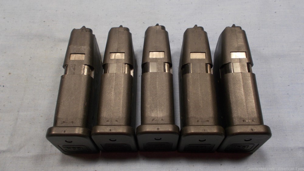 [5] Glock 27 Magazines 9rd 40sw Gen4 OEM Factory. -img-28
