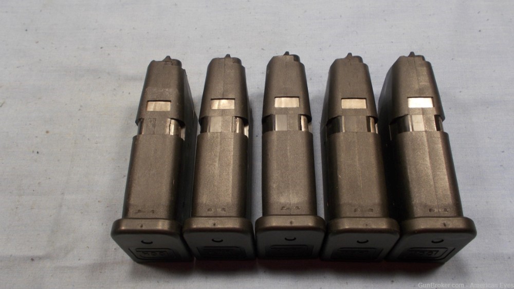 [5] Glock 27 Magazines 9rd 40sw Gen4 OEM Factory. -img-4