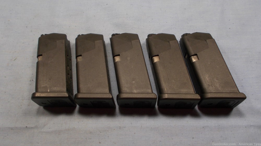 [5] Glock 27 Magazines 9rd 40sw Gen4 OEM Factory. -img-6