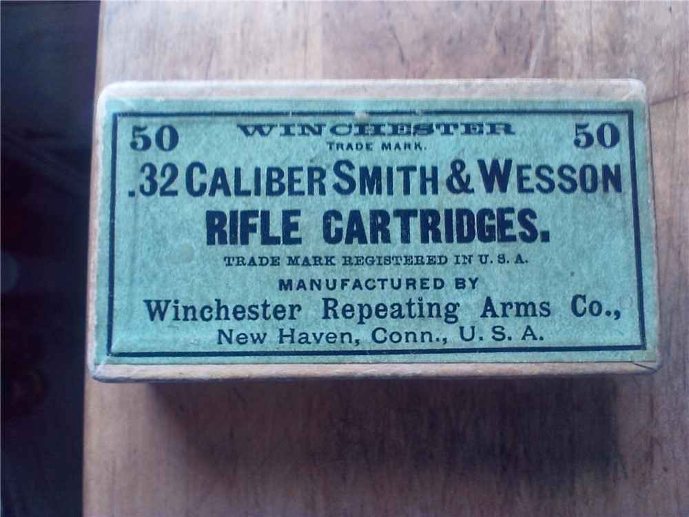 Vintage Winchester 32 caliber S&W Center Fire  Cartridges-img-0