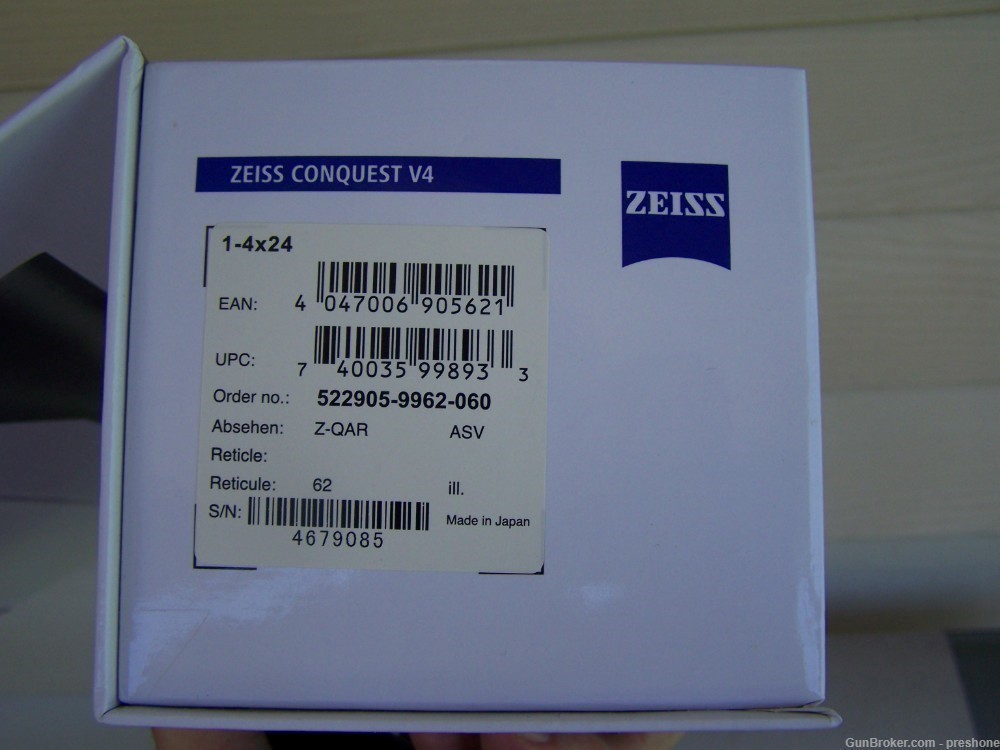 Zeiss Conquest V4 1-4x24mm Lighted MIB-img-6