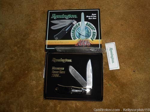 Remington Millennium 2 BLD LE Knife RE18862 - USA - Pearl Bullet Shield -img-0