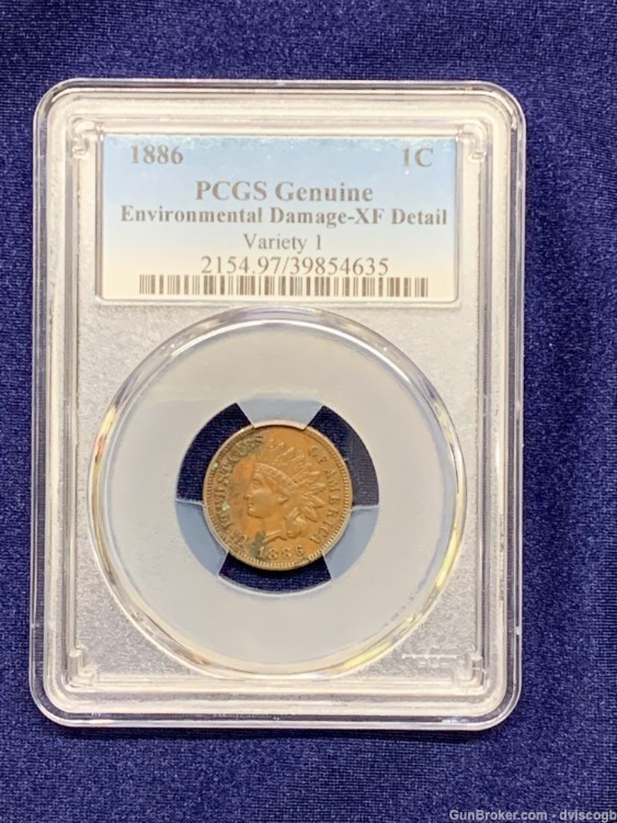 1886 PCGS XF Detail 1C -img-0