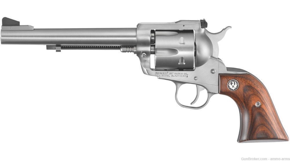 Ruger New Model Blackhawk .357 Magnum 6.5" Satin Stainless 6 Rds 0319-img-2