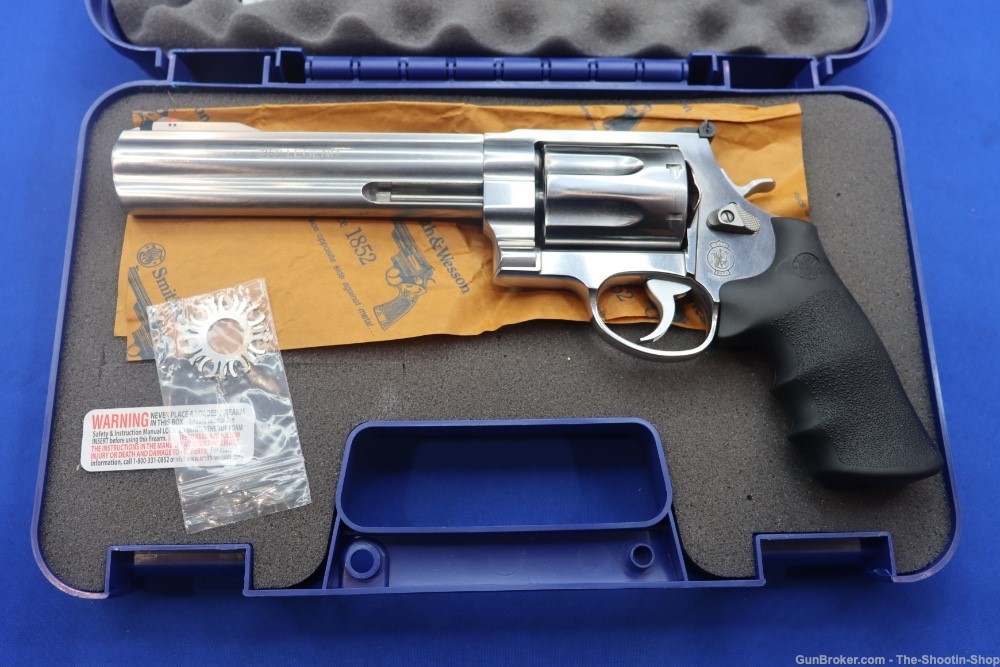 Smith & Wesson Model M350 Revolver 350 LEGEND 7.5" S&W 13331 Stainless 7RD-img-0