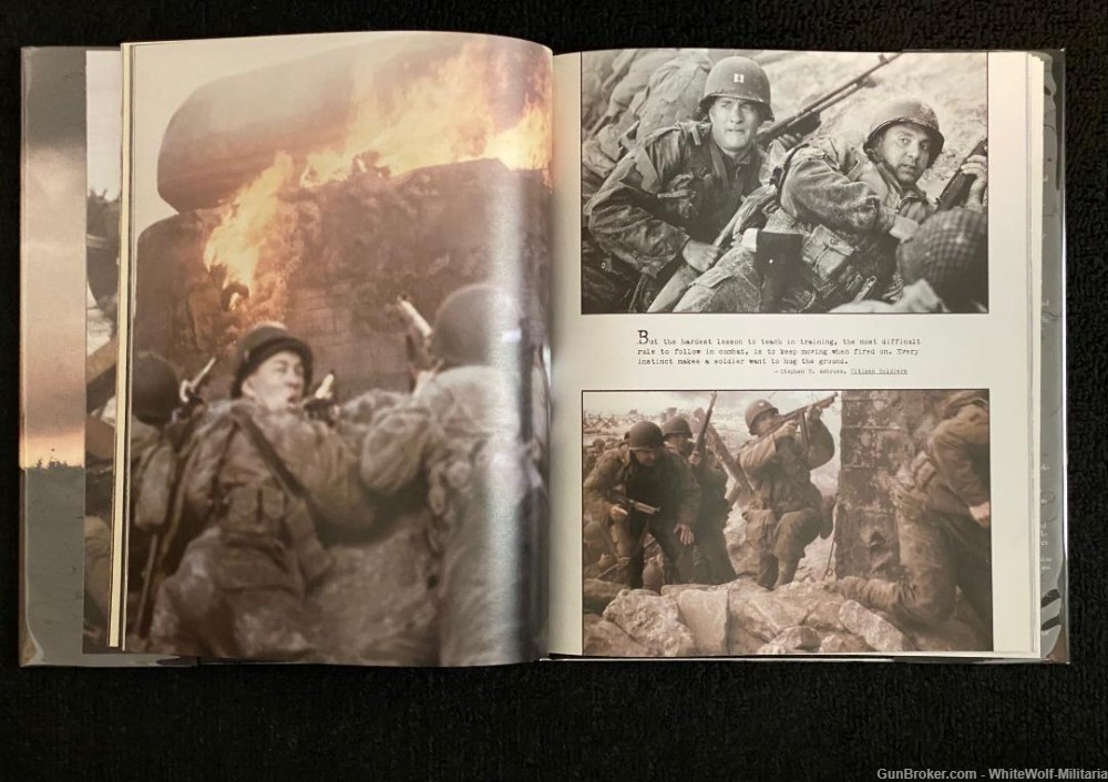 SAVING PRIVATE RYAN 1st Ed. Hardcover LARGE FORMAT Book MINT w/Dust Cover-img-11
