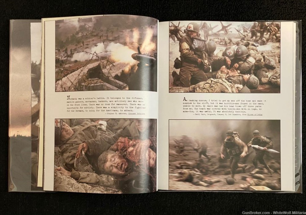 SAVING PRIVATE RYAN 1st Ed. Hardcover LARGE FORMAT Book MINT w/Dust Cover-img-8