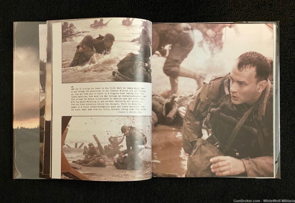 SAVING PRIVATE RYAN 1st Ed. Hardcover LARGE FORMAT Book MINT w/Dust Cover-img-6