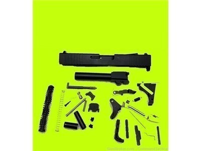 GL0CK 26 PATMOS Arms Judah Slide - G26/PF940SC - Black Barrel - Parts Kits