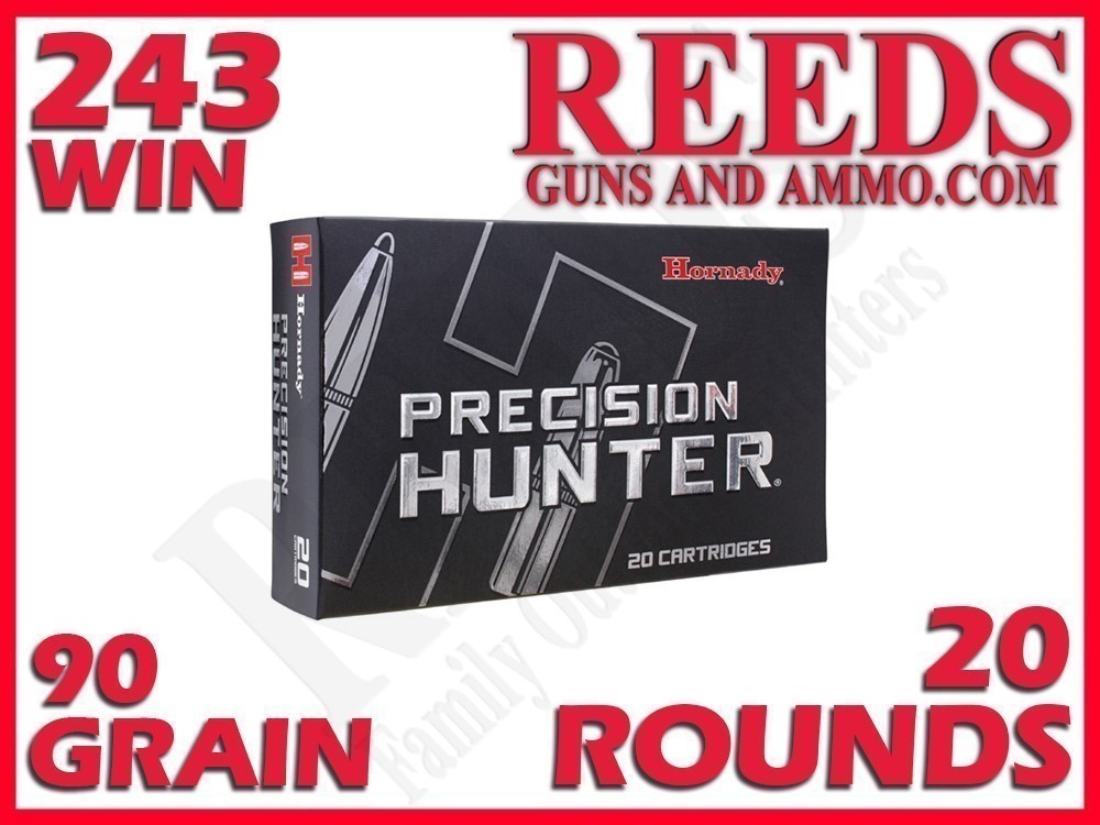 Hornady Precision Hunter ELDX 243 Win 90 Grain 80462-img-0
