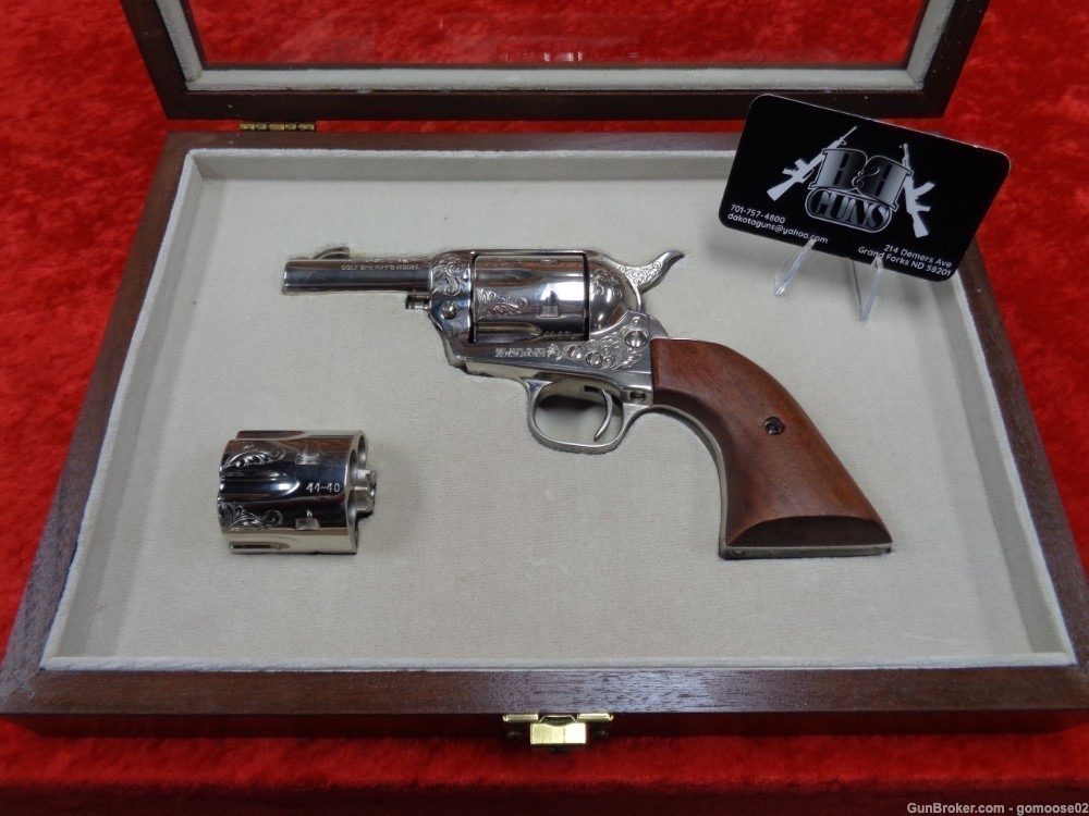 COLT Sheriff's Model SAA 44 Engraved Limited Edition Engraved WE TRADE BUY!-img-0