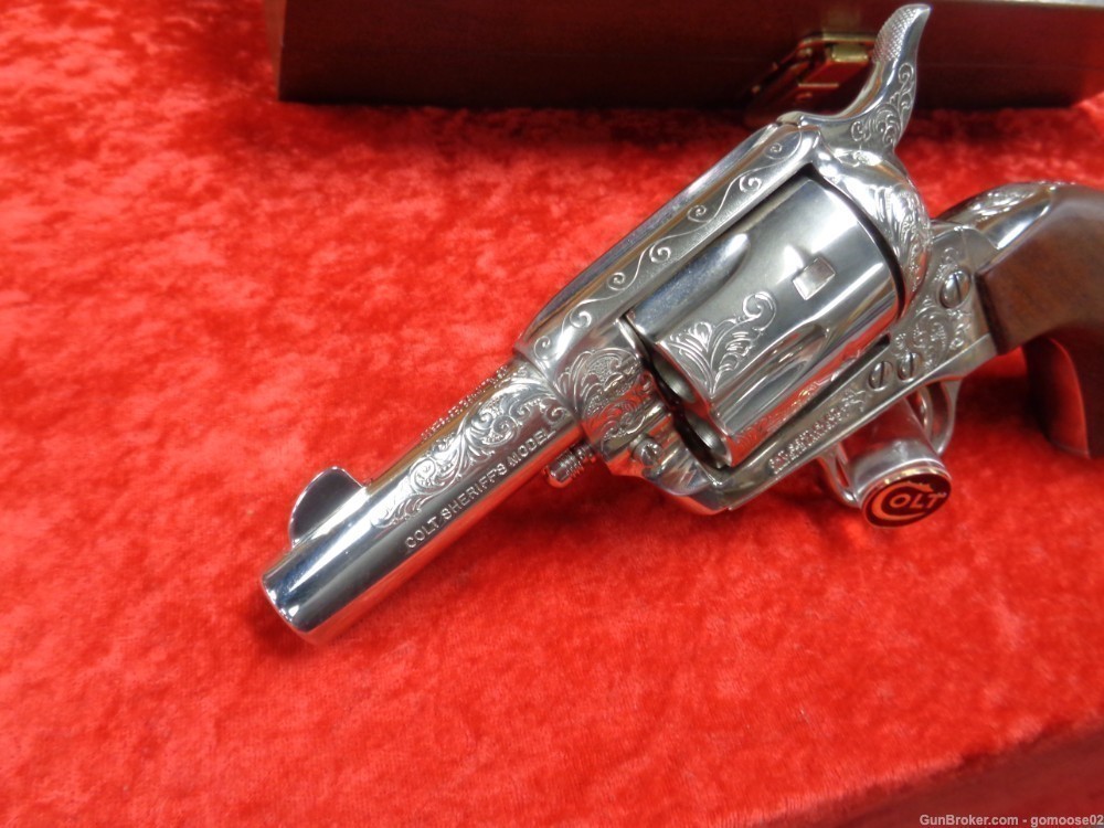 COLT Sheriff's Model SAA 44 Engraved Limited Edition Engraved WE TRADE BUY!-img-10
