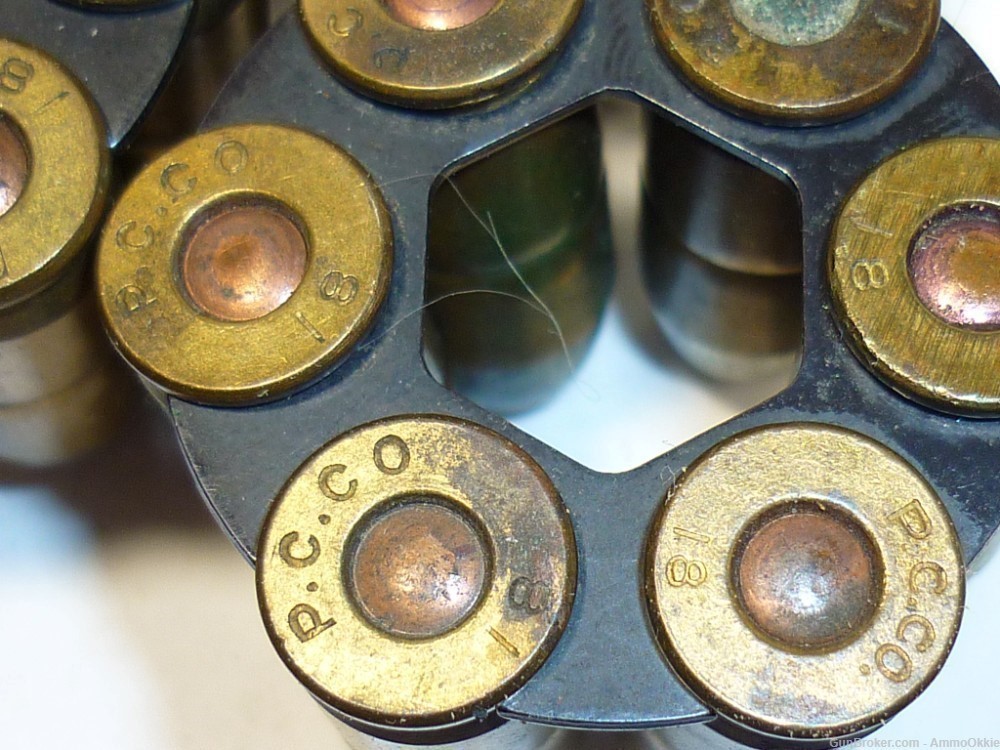 3rd - WW1 .45 ACP ORIGINAL AMMO ON MOON CLIPS - M1917 Revolver - 45acp 1918-img-22