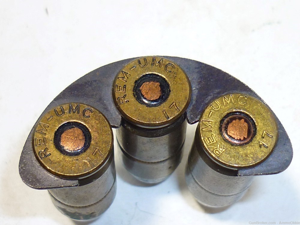 3rd - WW1 .45 ACP ORIGINAL AMMO ON MOON CLIPS - M1917 Revolver - 45acp 1918-img-12