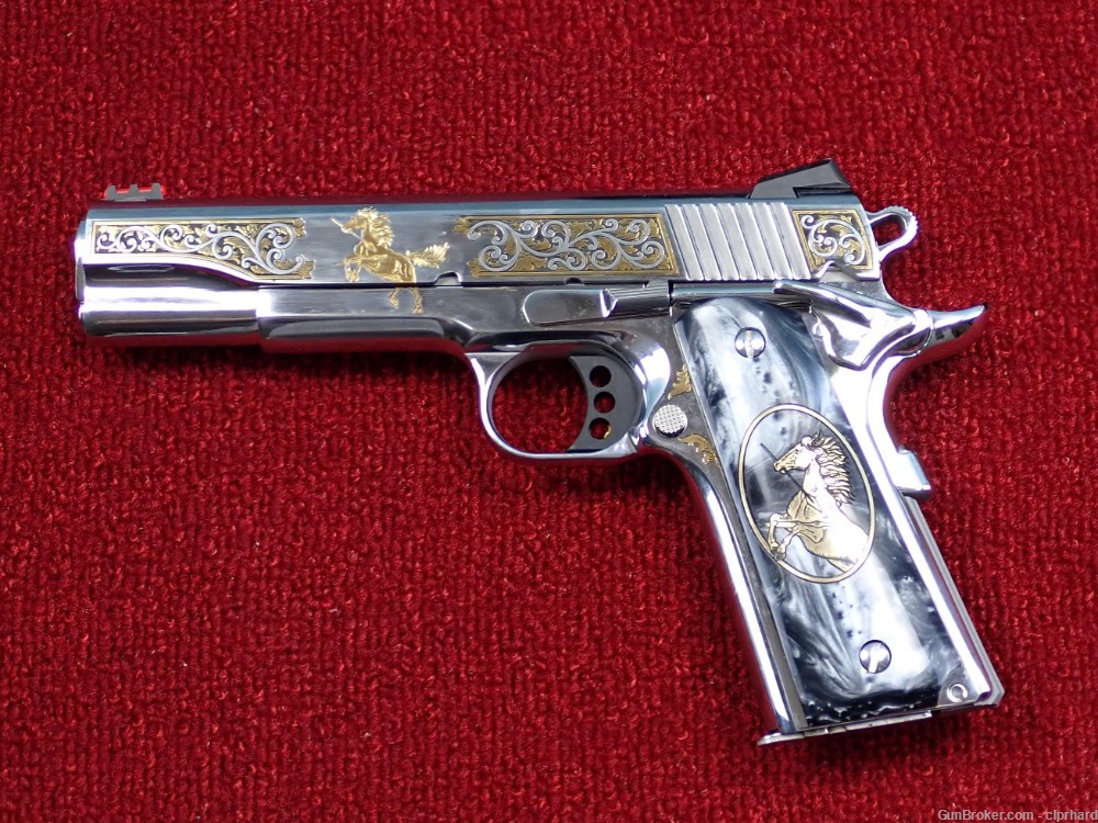 Colt 1911 "EL POTRO RAMPANTE" 38 Super 5" STS Engraved #457 of 501-img-4