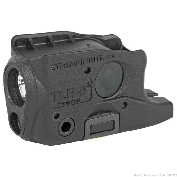 Streamlight Glock 26/27 TLR-6 Tac Light w/laser - Black-img-0