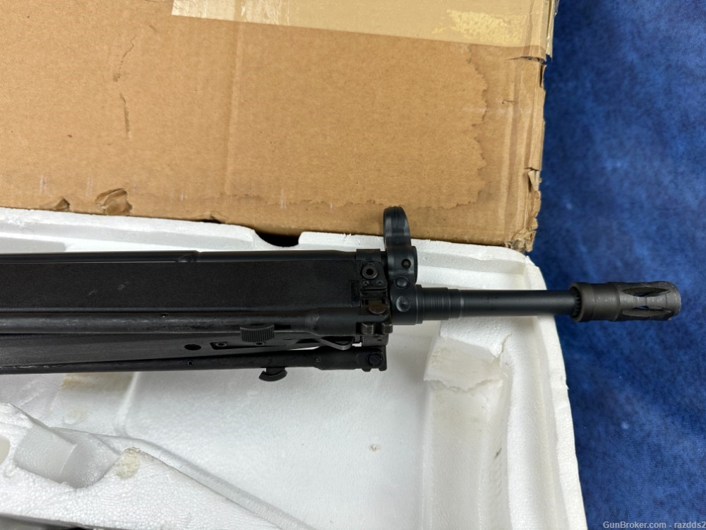 TIME CAPSULE HK91 NIB with test target, bipod, shipping container -img-18