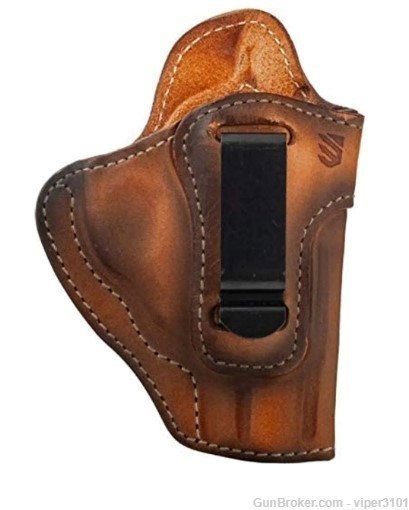 BlackHawk Leather ISP Holster with Clip SW J-Frm/Taurus 85 Right-Handed-img-0