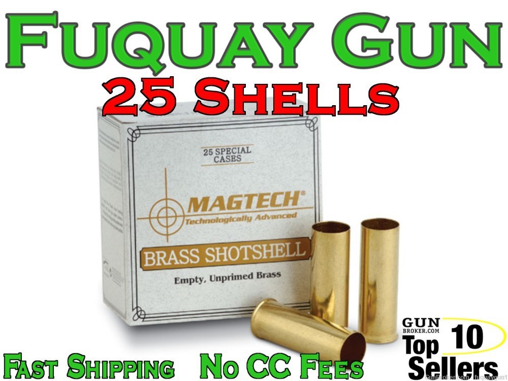 28 Gauge Brass Magtech Shotshells 28 GA-img-0