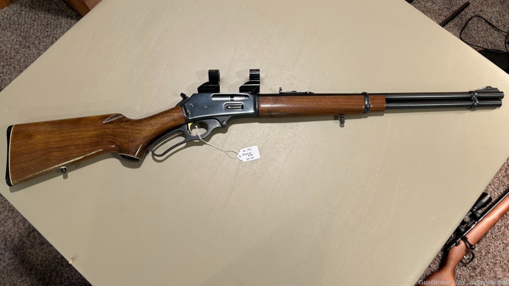 Marlin 336 LeverAction 3030 Win w/scope rings Lever Action Rifles