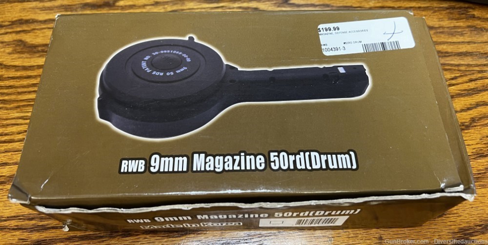 RWB 9mm 50rd Drum Magazine-img-0