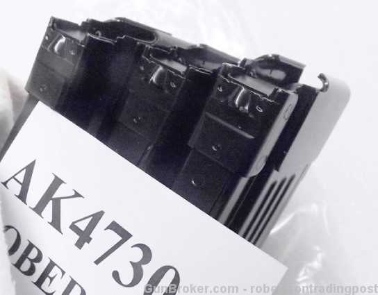 3 AK47 30rd Mags 7.62x39 New KCI Steel $16.33 each Free ship Ground-img-3