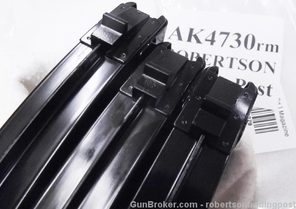 3 AK47 30rd Mags 7.62x39 New KCI Steel $16.33 each Free ship Ground-img-4