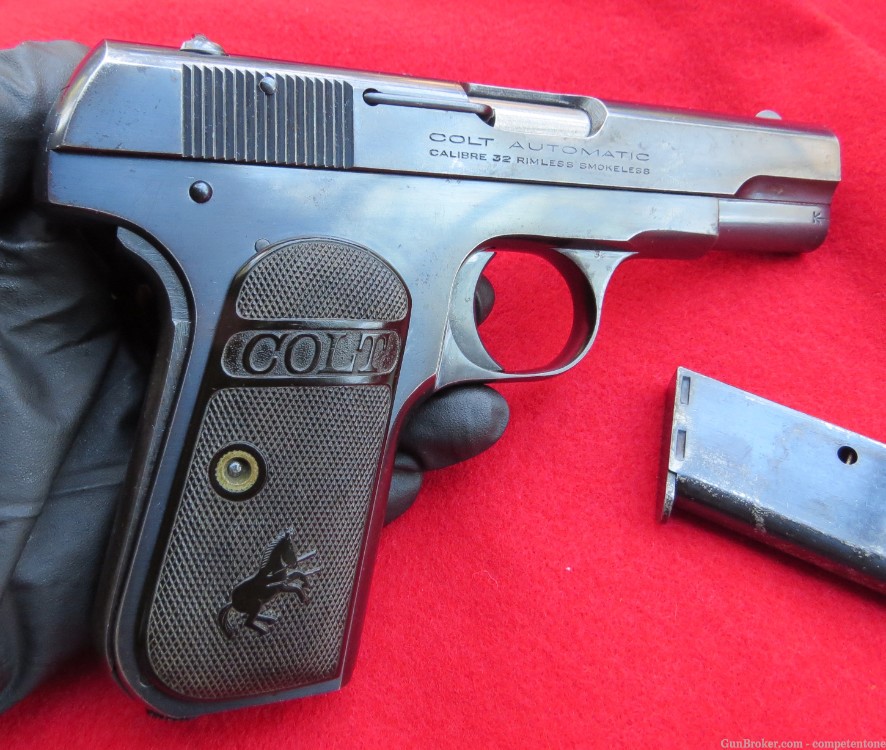 Colt 1903 M1903 32acp Pocket Hammerless Very Nice Condition Model M 32 ACP-img-2
