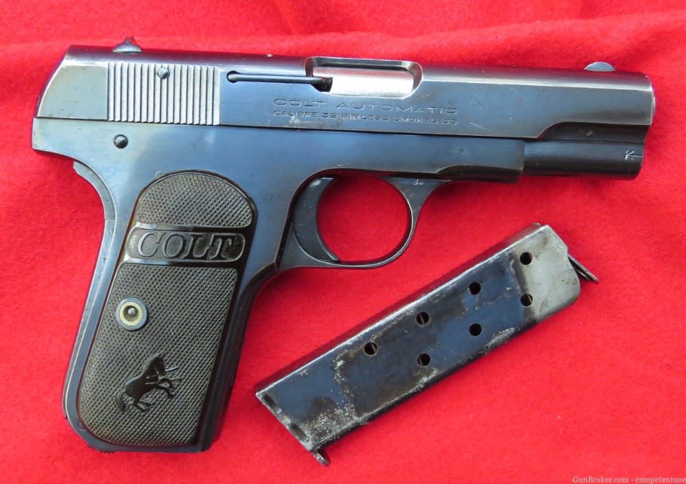 Colt 1903 M1903 32acp Pocket Hammerless Very Nice Condition Model M 32 ACP-img-1