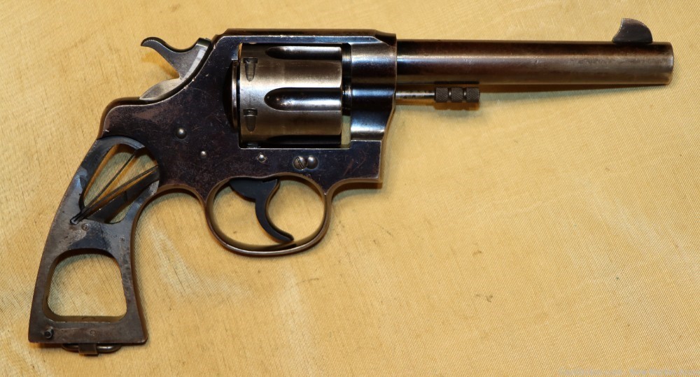 Scarce Royal North-West Mounted Police Colt New Service Revolver c. 1914-img-52