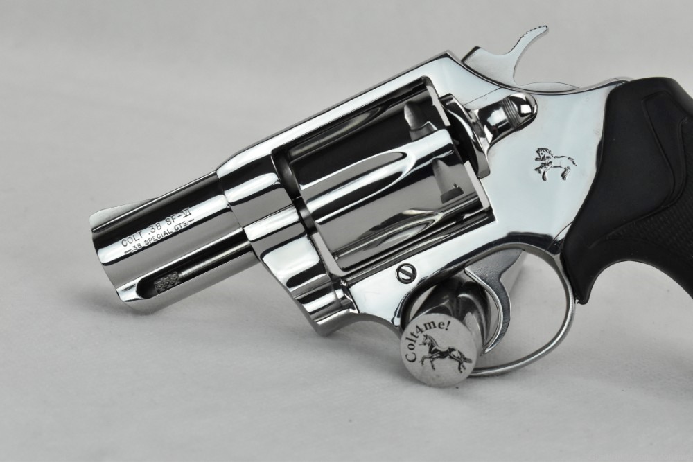 1996 Bright Polished Colt SF-VI .38 Spl Revolver SF1020  Factory Box SFVI  -img-3