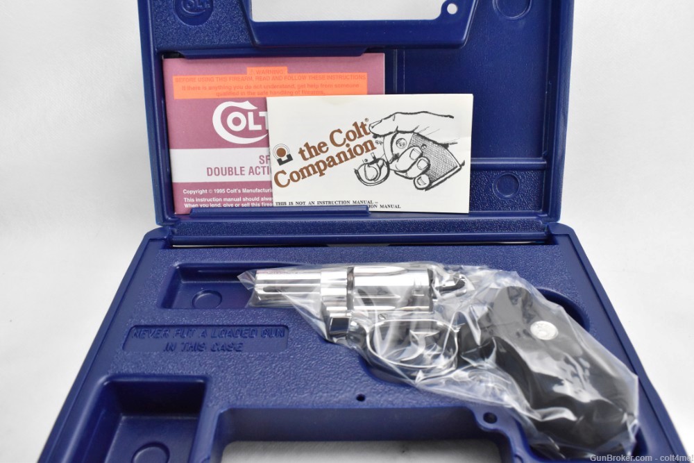 1996 Bright Polished Colt SF-VI .38 Spl Revolver SF1020  Factory Box SFVI  -img-26