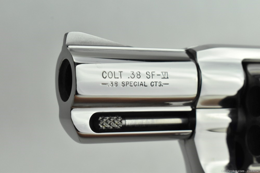 1996 Bright Polished Colt SF-VI .38 Spl Revolver SF1020  Factory Box SFVI  -img-11
