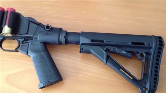 BERETTA 1301 Tactica Magpul + Mesa Tactical Stock Shotgun Pistol Grip 6 POS-img-3