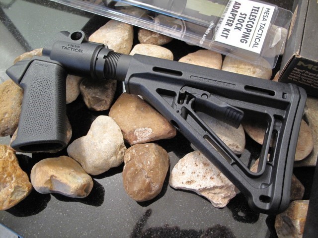 BERETTA 1301 Tactica Magpul + Mesa Tactical Stock Shotgun Pistol Grip 6 POS-img-2