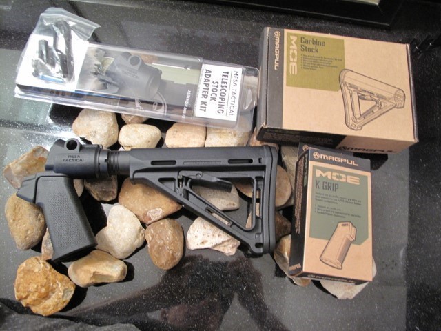 BERETTA 1301 Tactica Magpul + Mesa Tactical Stock Shotgun Pistol Grip 6 POS-img-0