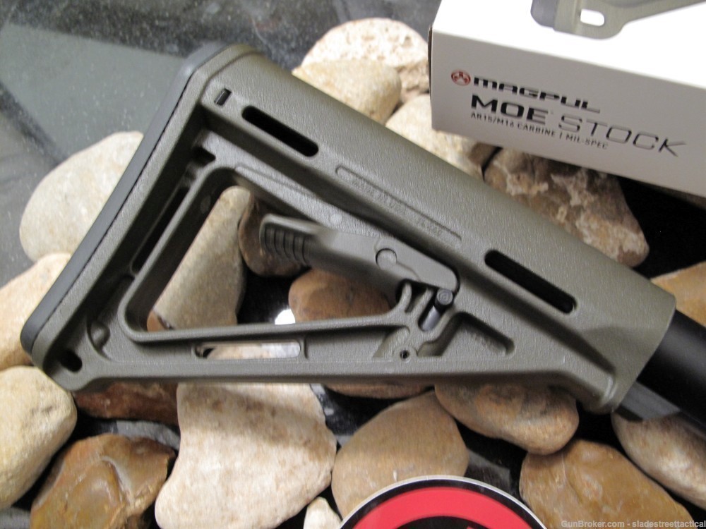 Magpul Remington 870 Pistol Grip Magpul Stock OLIVE Black 6 Position OD-img-1