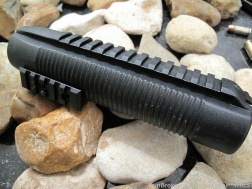 Fits Mossberg 835 Hogue Shotgun Stock + Milled Tactical Picatinny Forend-img-1