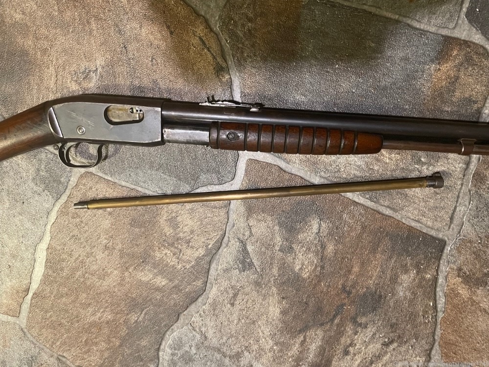 Remington 12A Carbine Take Down 22LR 1916 Gallery Gun -img-17