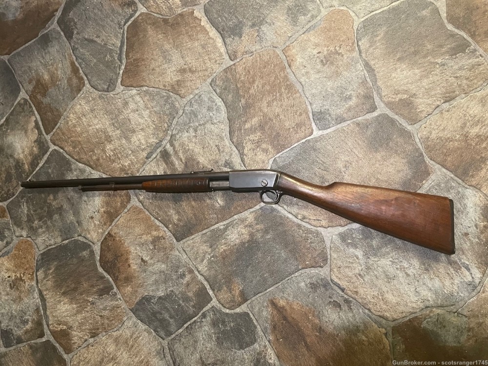 Remington 12A Carbine Take Down 22LR 1916 Gallery Gun -img-4