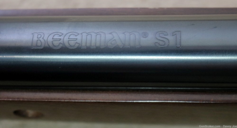 Quality Beeman S1 .177 caliber air rifle with scope-img-20