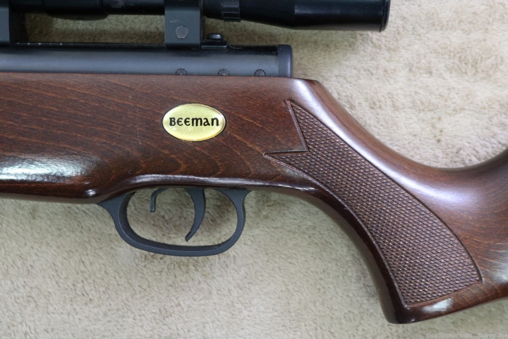 Quality Beeman S1 .177 caliber air rifle with scope-img-11